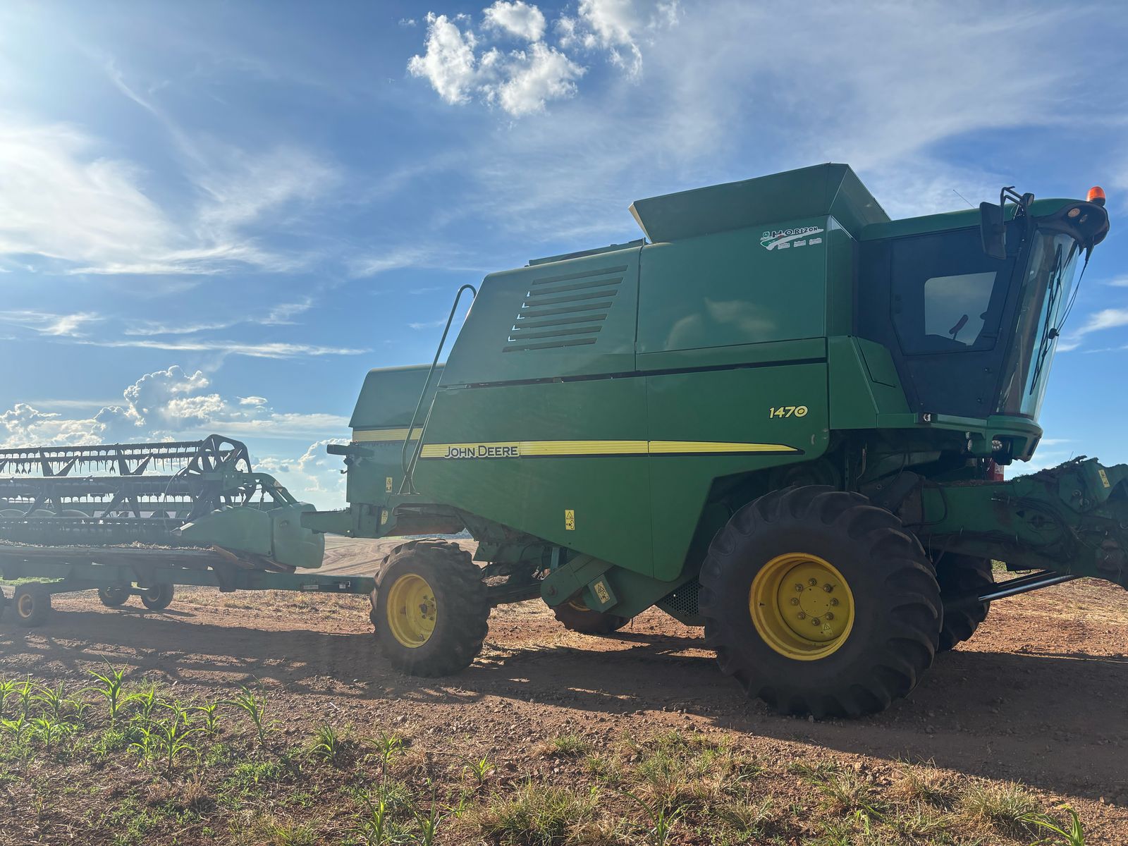 Colheitadeira John Deere 1470 – Ano 2010