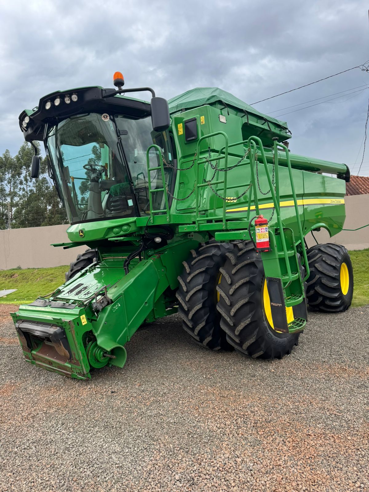 Colheitadeira John Deere S550 – Ano 2018
