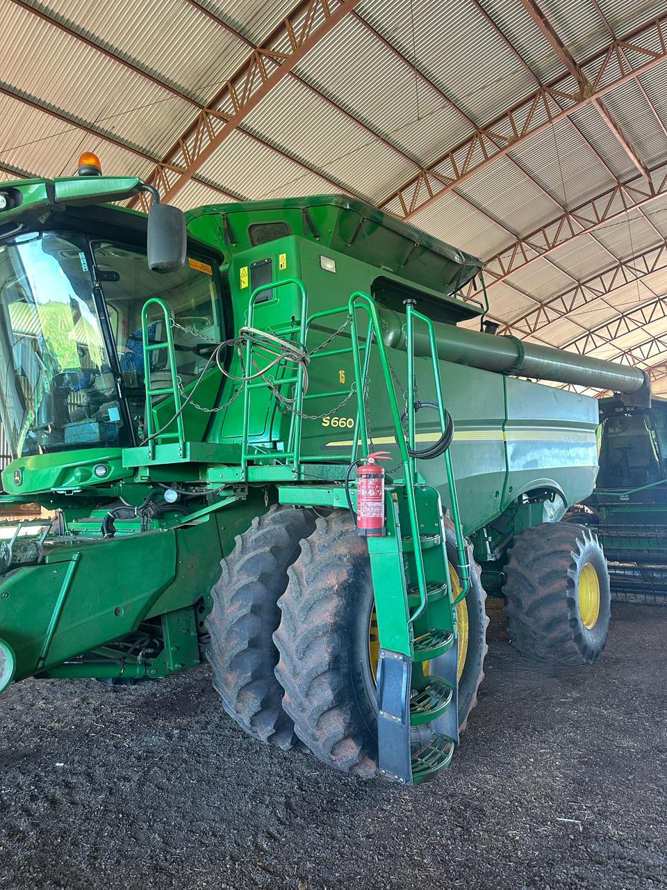 Colheitadeira John Deere S660 – Ano 2018