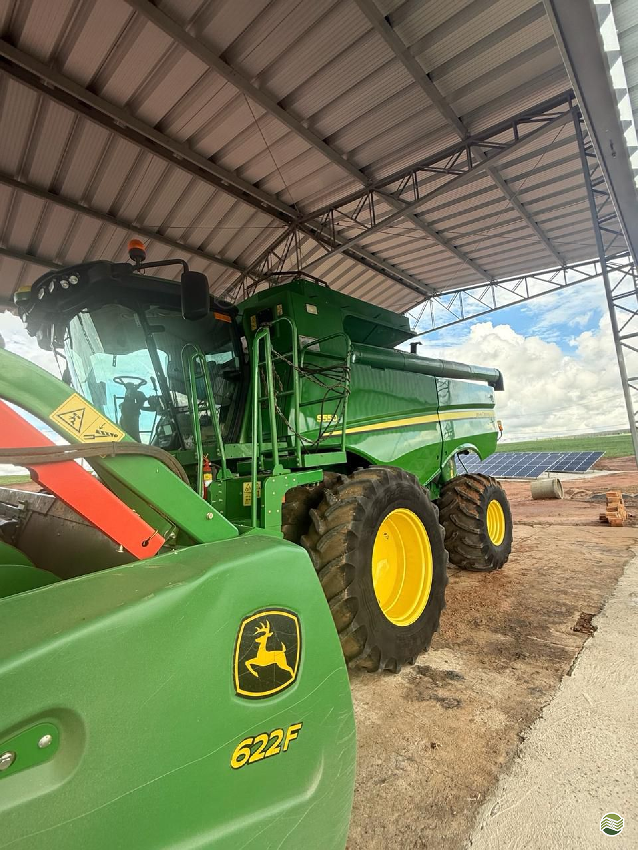 Colheitadeira John Deere S550 – Ano 2018