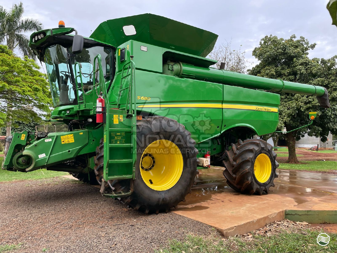 Colheitadeira John Deere S680 – Ano 2012