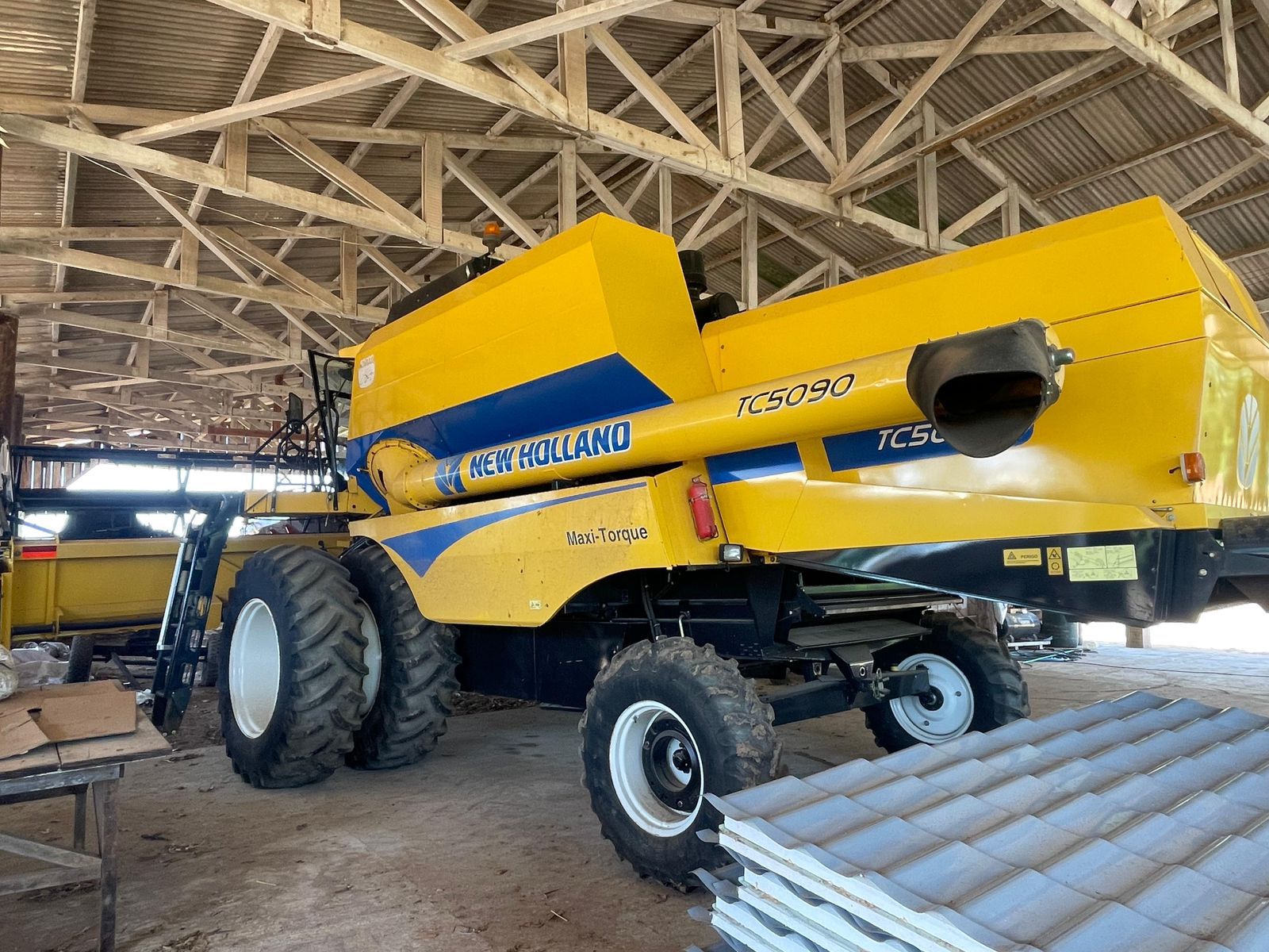 Colheitadeira New Holland TC 5090 – Ano 2016/17