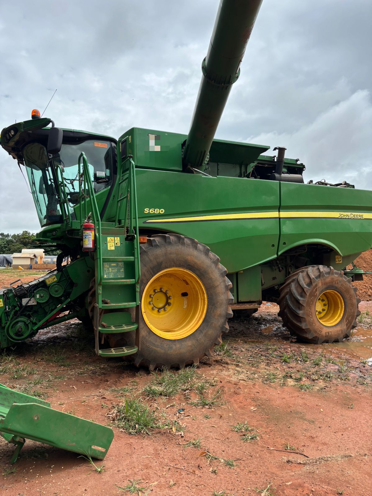 Colheitadeira John Deere S680 – Ano 2018