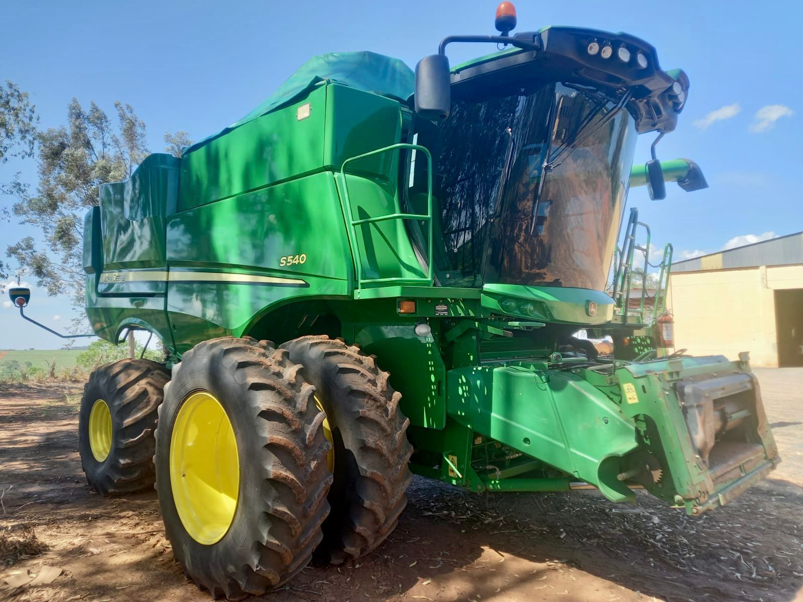 Colheitadeira John Deere S540 – Ano 2017