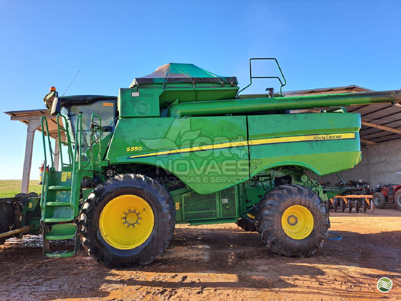 Colheitadeira John Deere S550 – Ano 2021