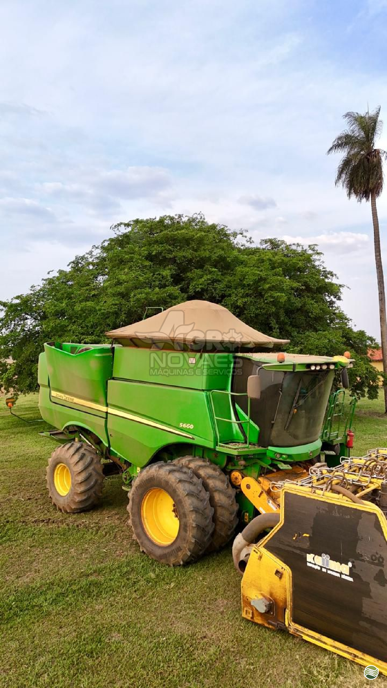 Colheitadeira John Deere S660 – Ano 2017