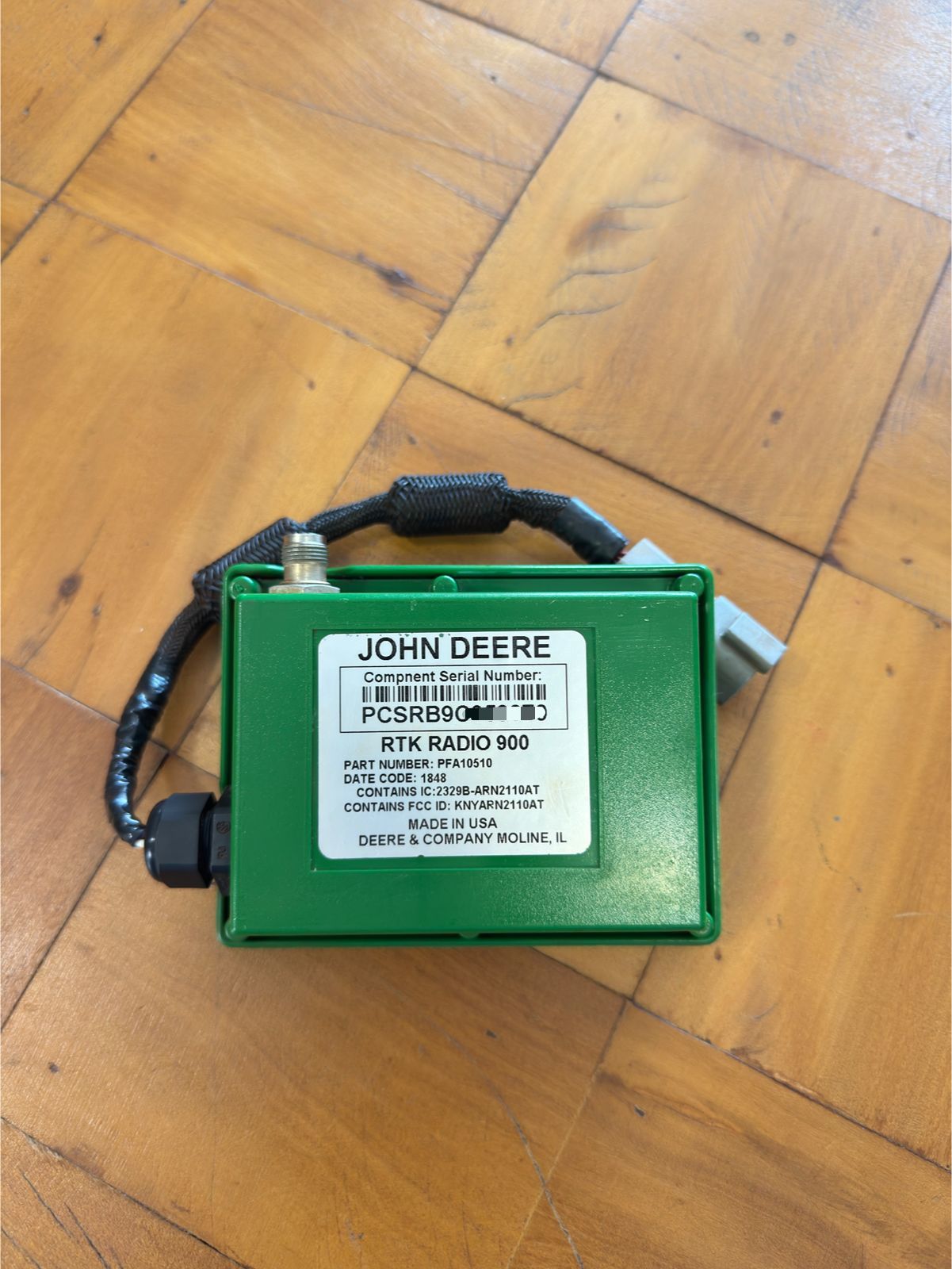Rádio RTK John Deere 900mHz – Ano 2023