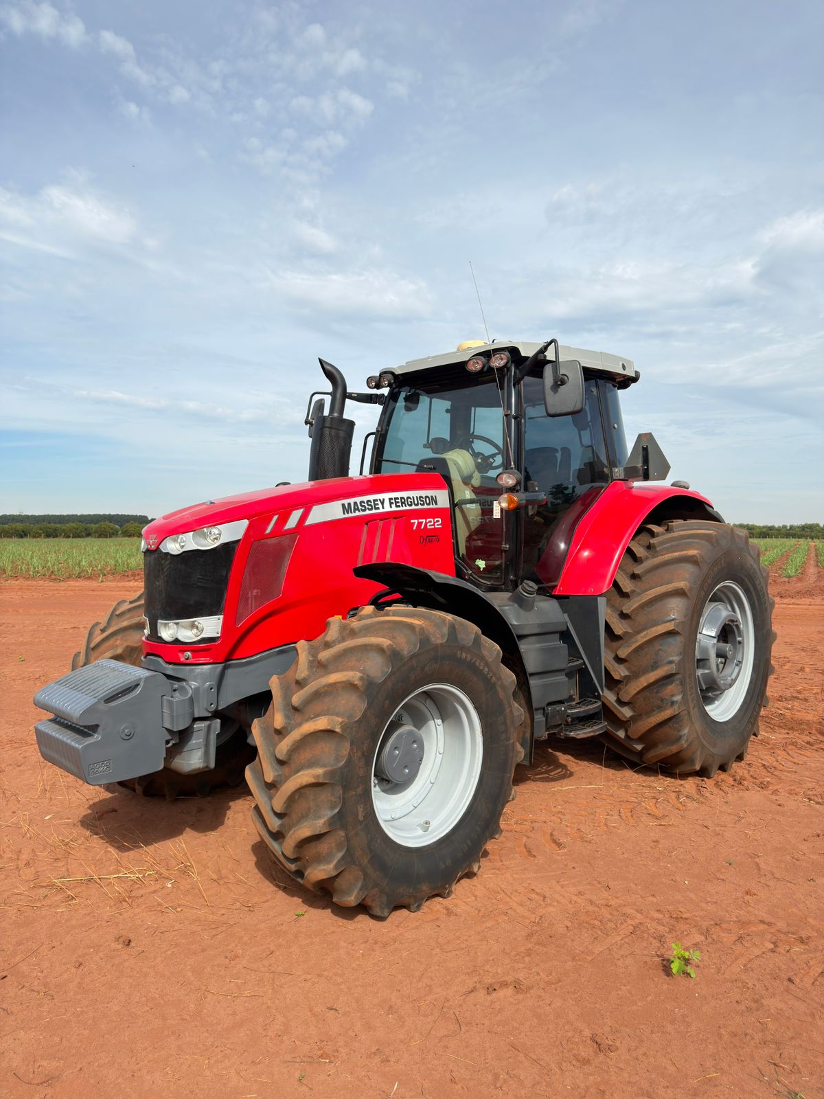 Trator Massey Ferguson 7722 – Ano 2018