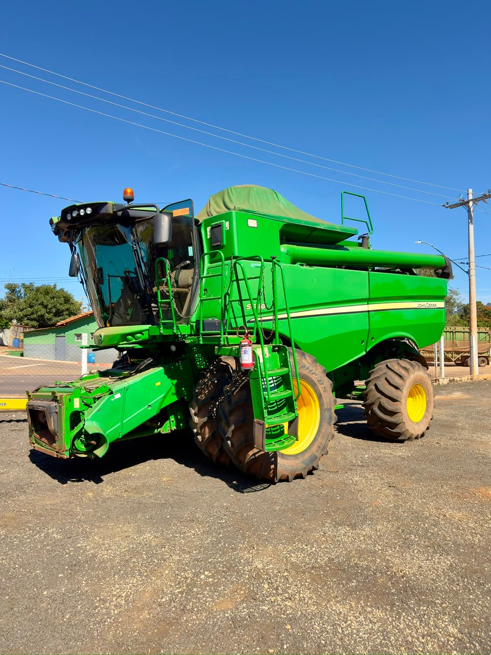 Colheitadeira John Deere S540 – Ano 2016