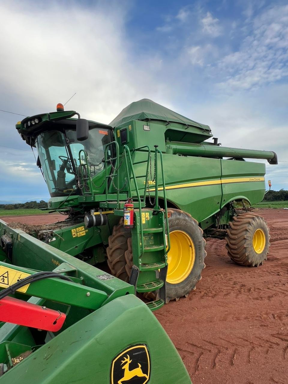 Colheitadeira John Deere S550 – Ano 2018