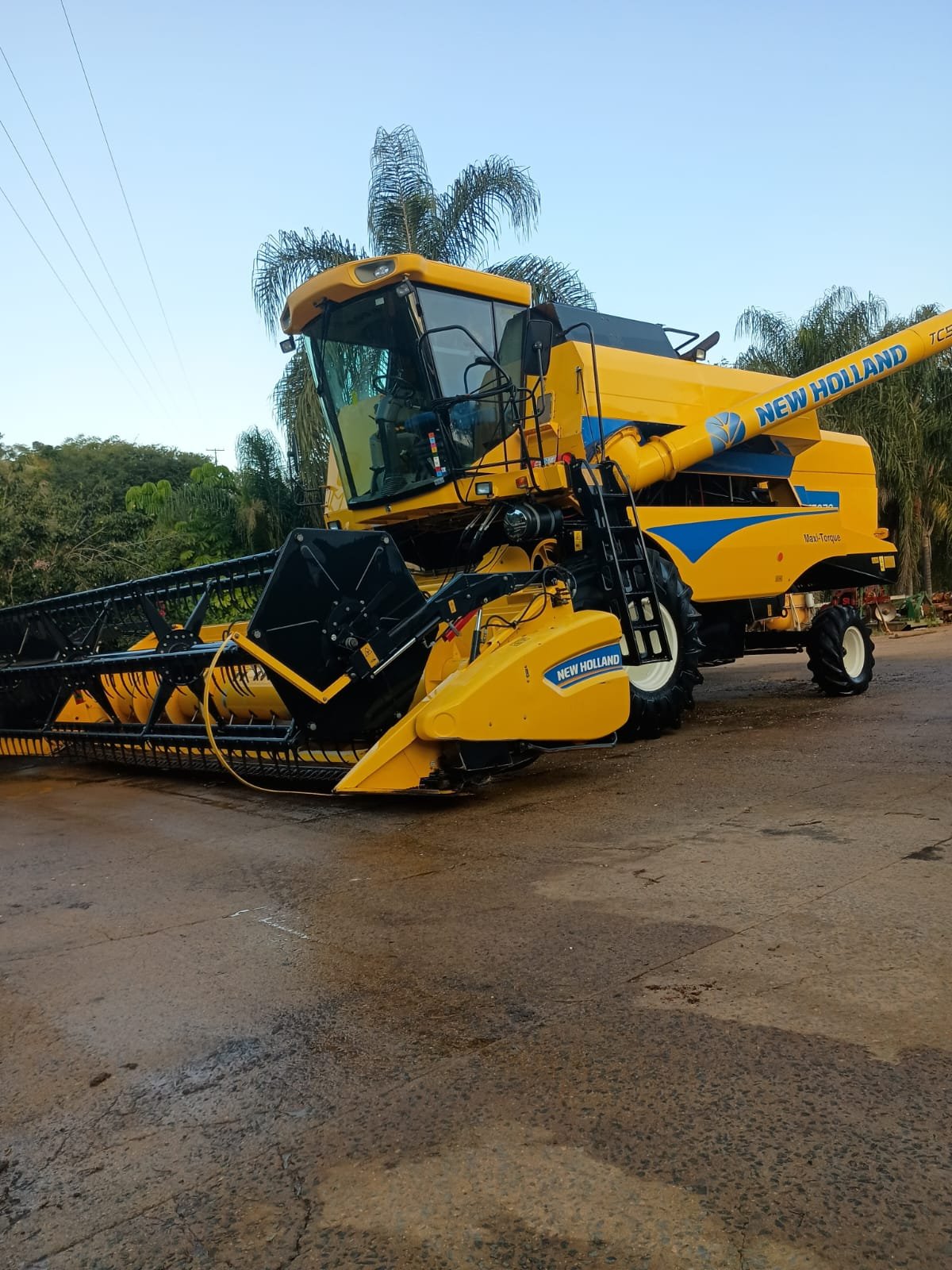Colheitadeira New Holland TC5070 – Ano 2020