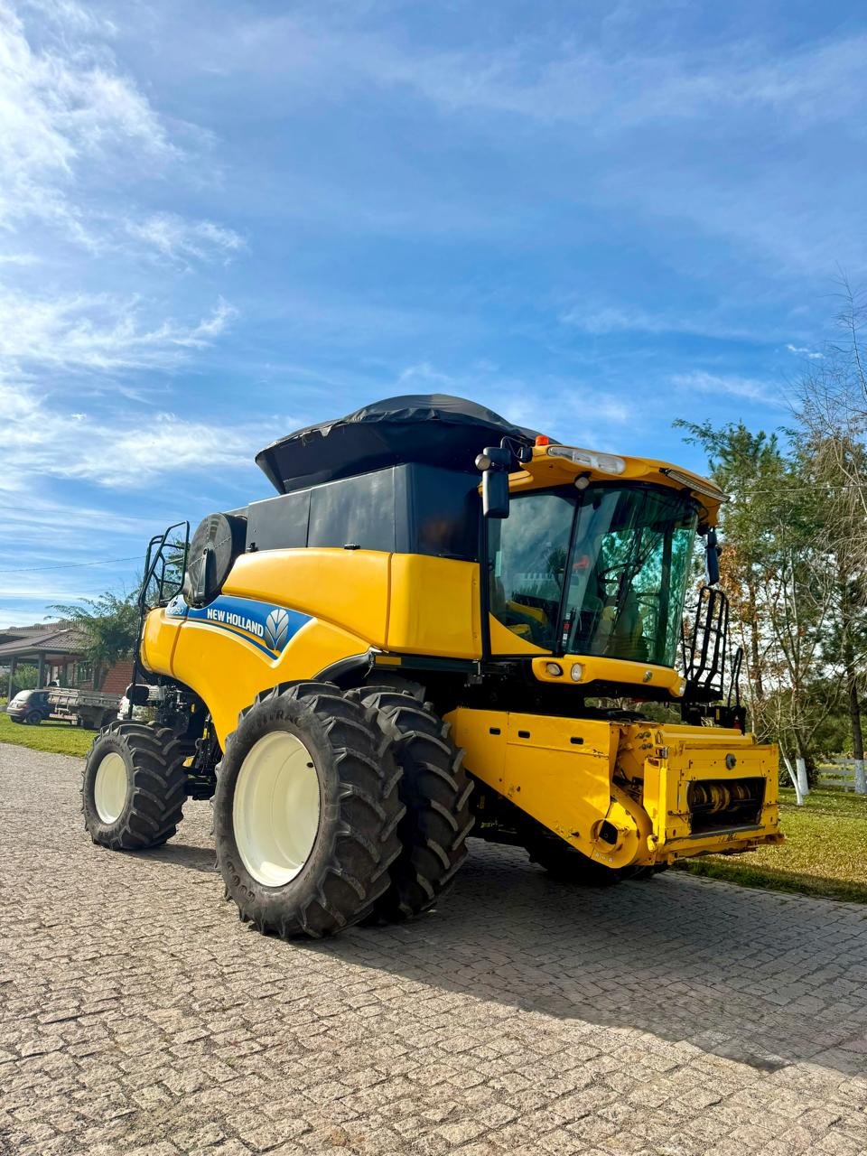 Colheitadeira New Holland CR 7.90 – Ano 2019