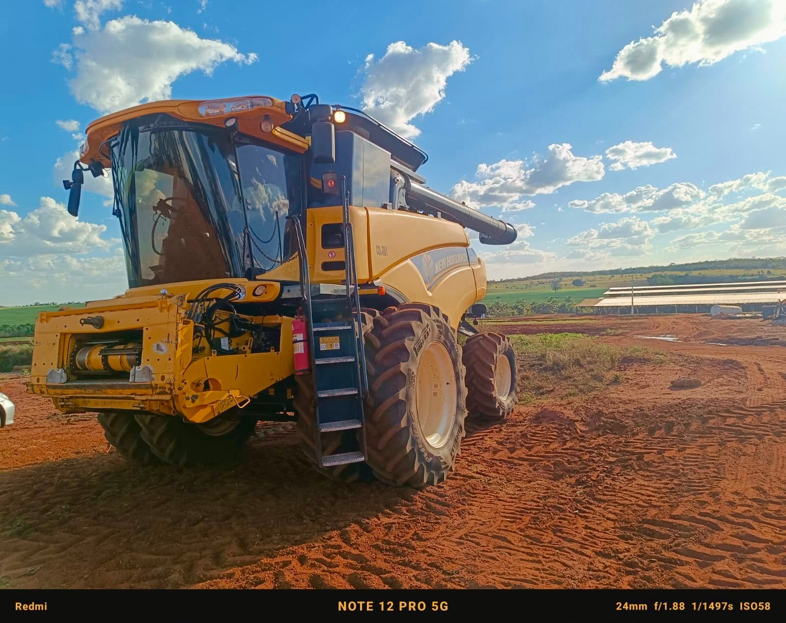 Colheitadeira New Holland CR 6.80 – Ano 2021